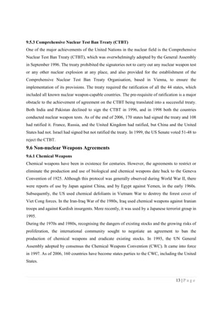 The un and the process of disarmament | PDF