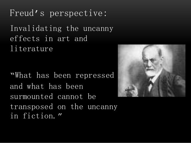 sigmund freud essay the uncanny