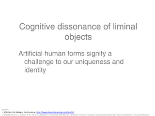 The Uncanny Valley - BarCamp Canberra