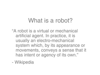 The Uncanny Valley - BarCamp Canberra