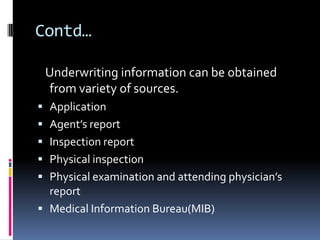 The Underwriting Cycle