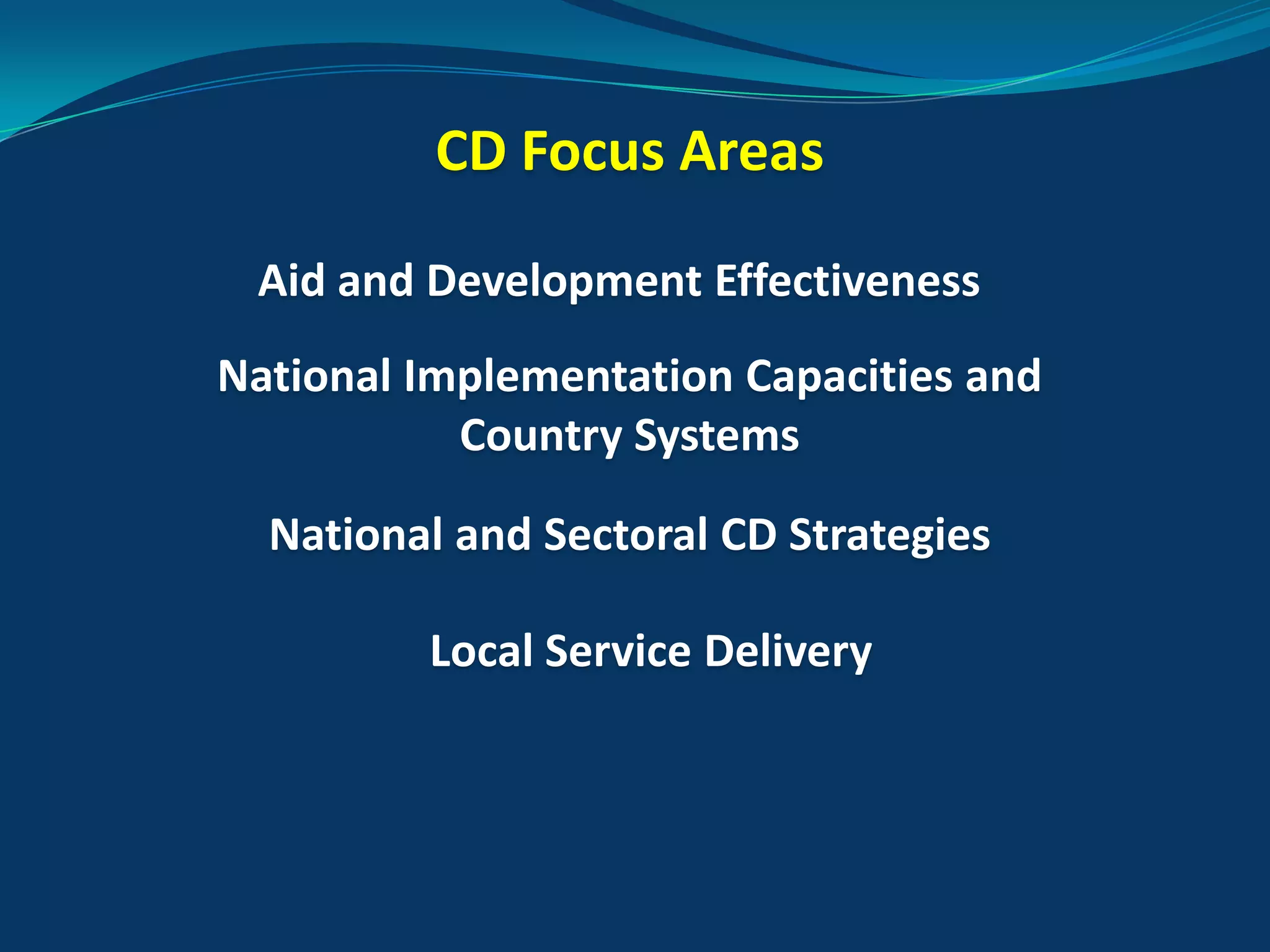 The UNDP Capacity Development Approach | PPTX