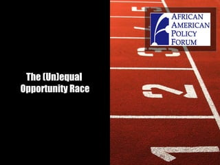 The (Un)equal  Opportunity Race 