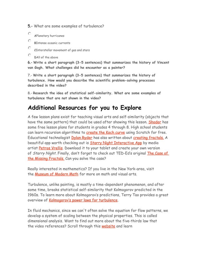 The unexpected math behind Van Gogh's