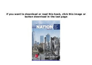 E P U B Library The Unfinished Nation A Concise History Of The Amer