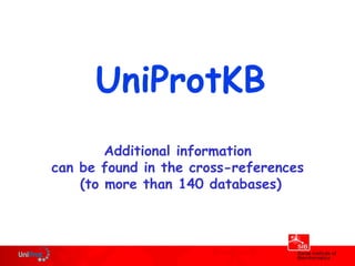 Unitprot Kb The uni prot knowledgebase | PPT