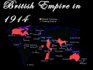 British Empire in 1914 