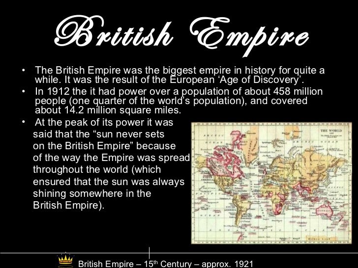 The United Kingdom A Timeline