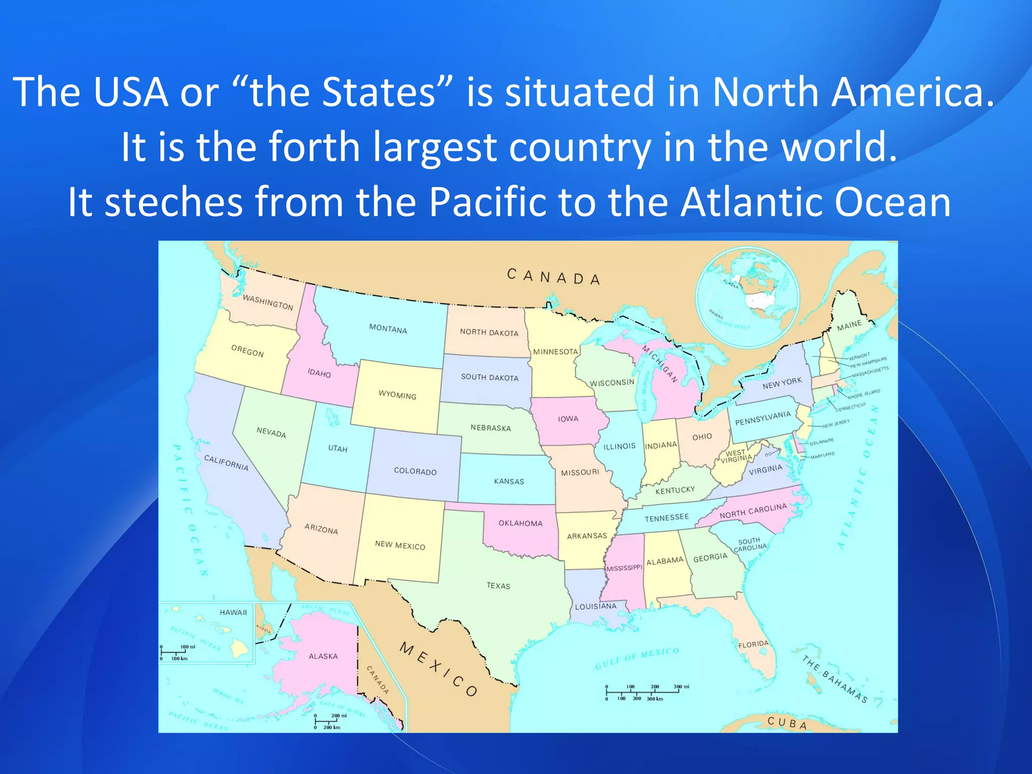 The United States of America PPT