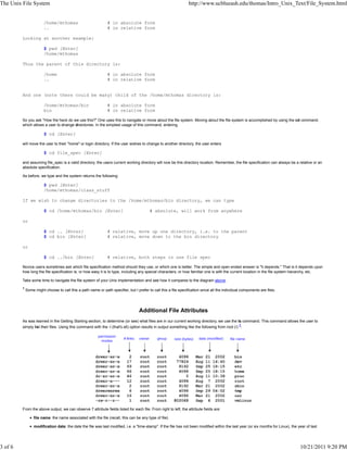 The unix file system | PDF