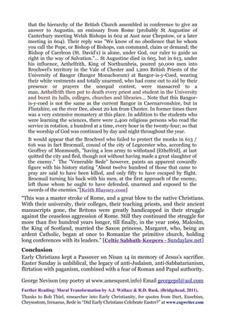 Roman Rusk The Unorthodox Origins of Easter - An Attempt at Theological Honesty | PDF