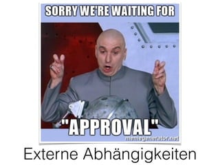 Externe Abhängigkeiten
 