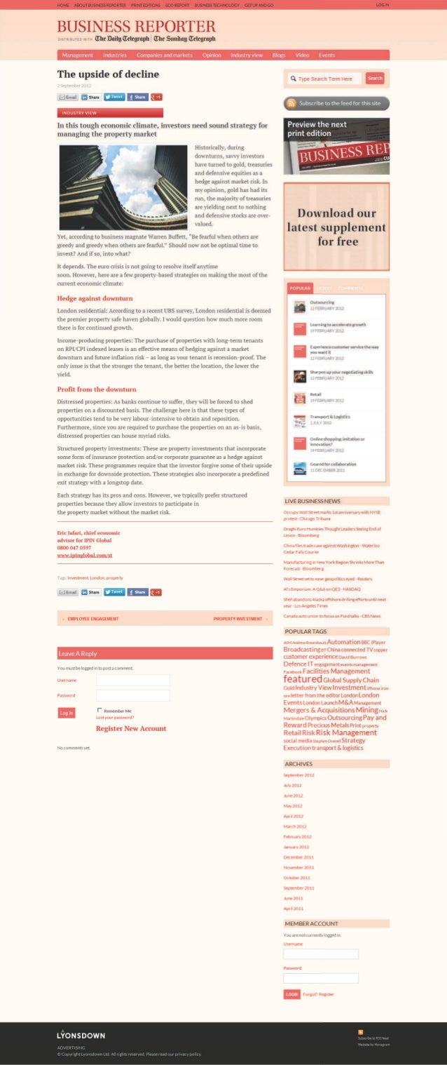 BridgePoint Ventures The Upside of Decline Business Reporter