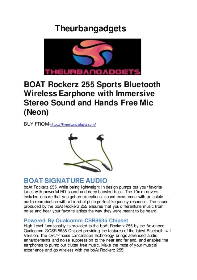 noise cancellation in boat rockerz 255