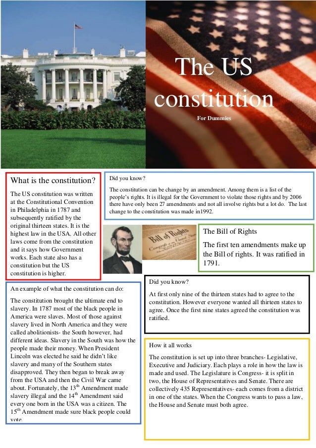 The us constitution