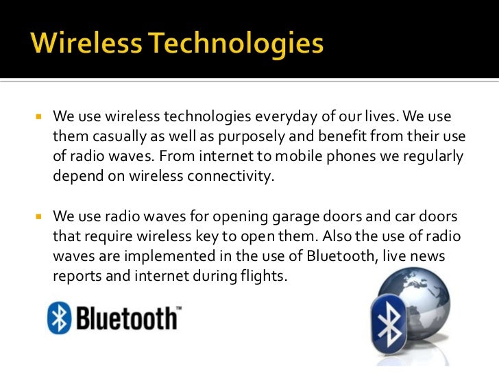 The use and importance of radio waves