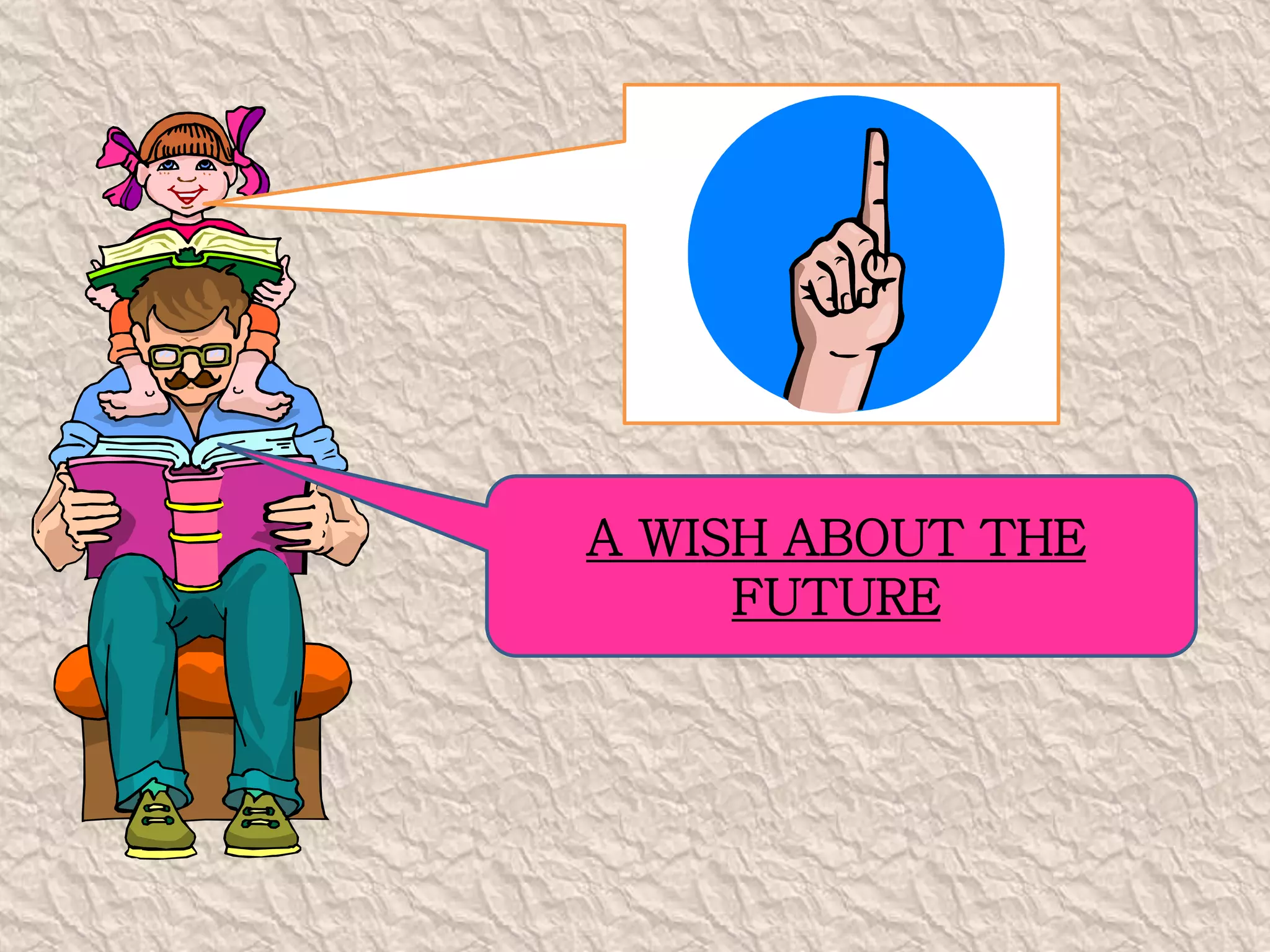 A WISH ABOUT THE
FUTURE

 