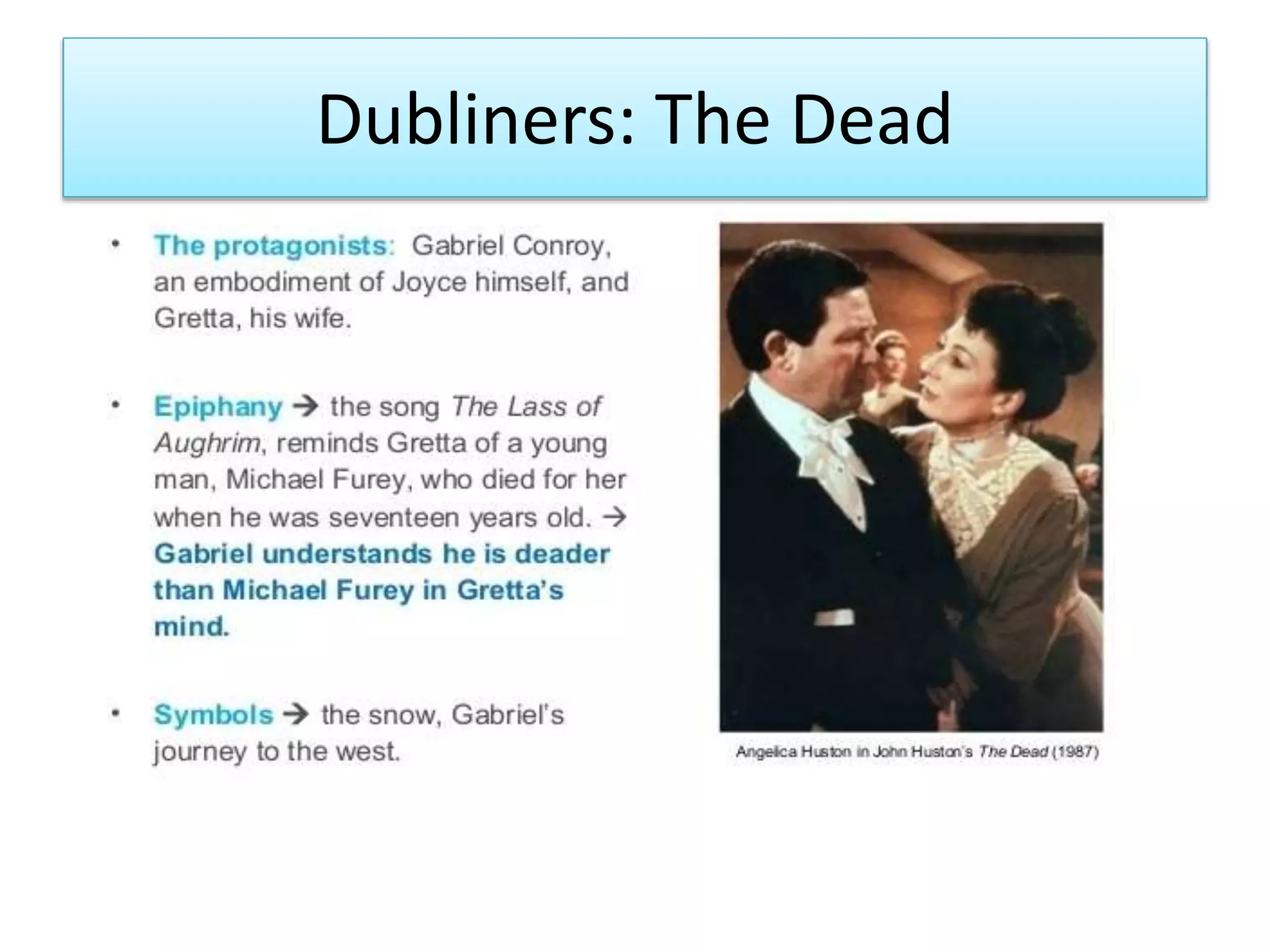 Dubliners: The Dead