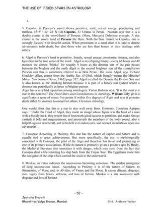 The use of fixed stars in astrolog ypdf | PDF