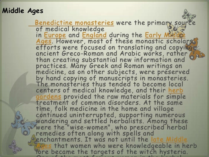 History of Medicinal Plants