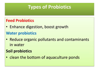 The use of probiotics and antibiotics in aquaculture production.pptx