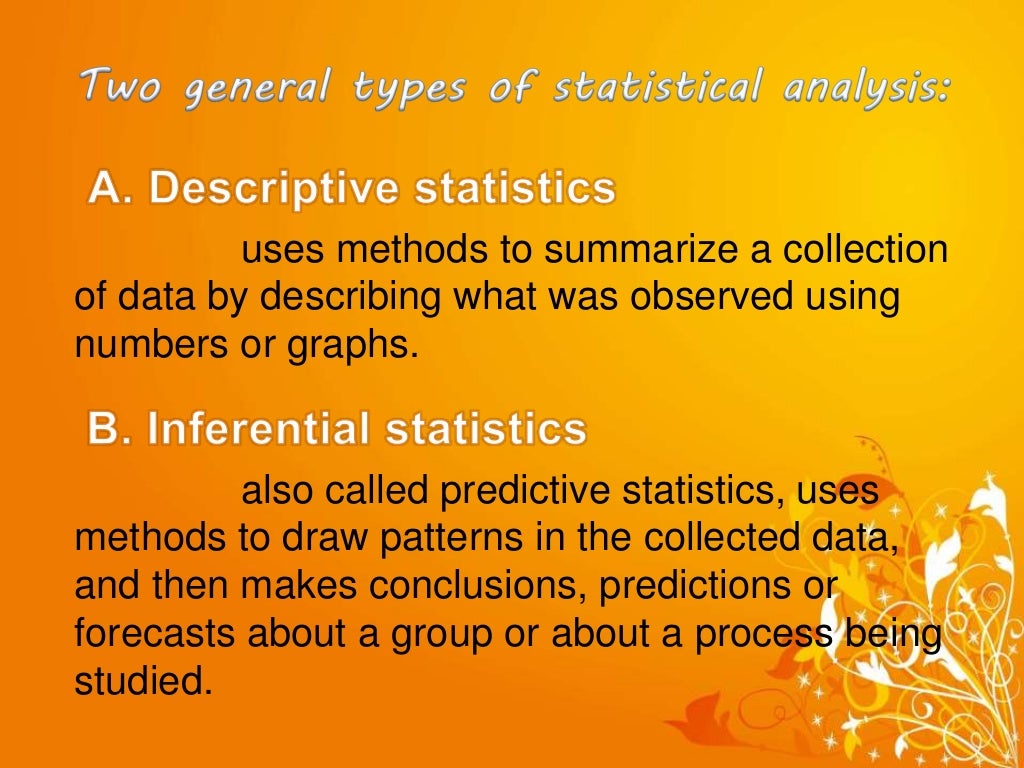The use of statistics in assessment