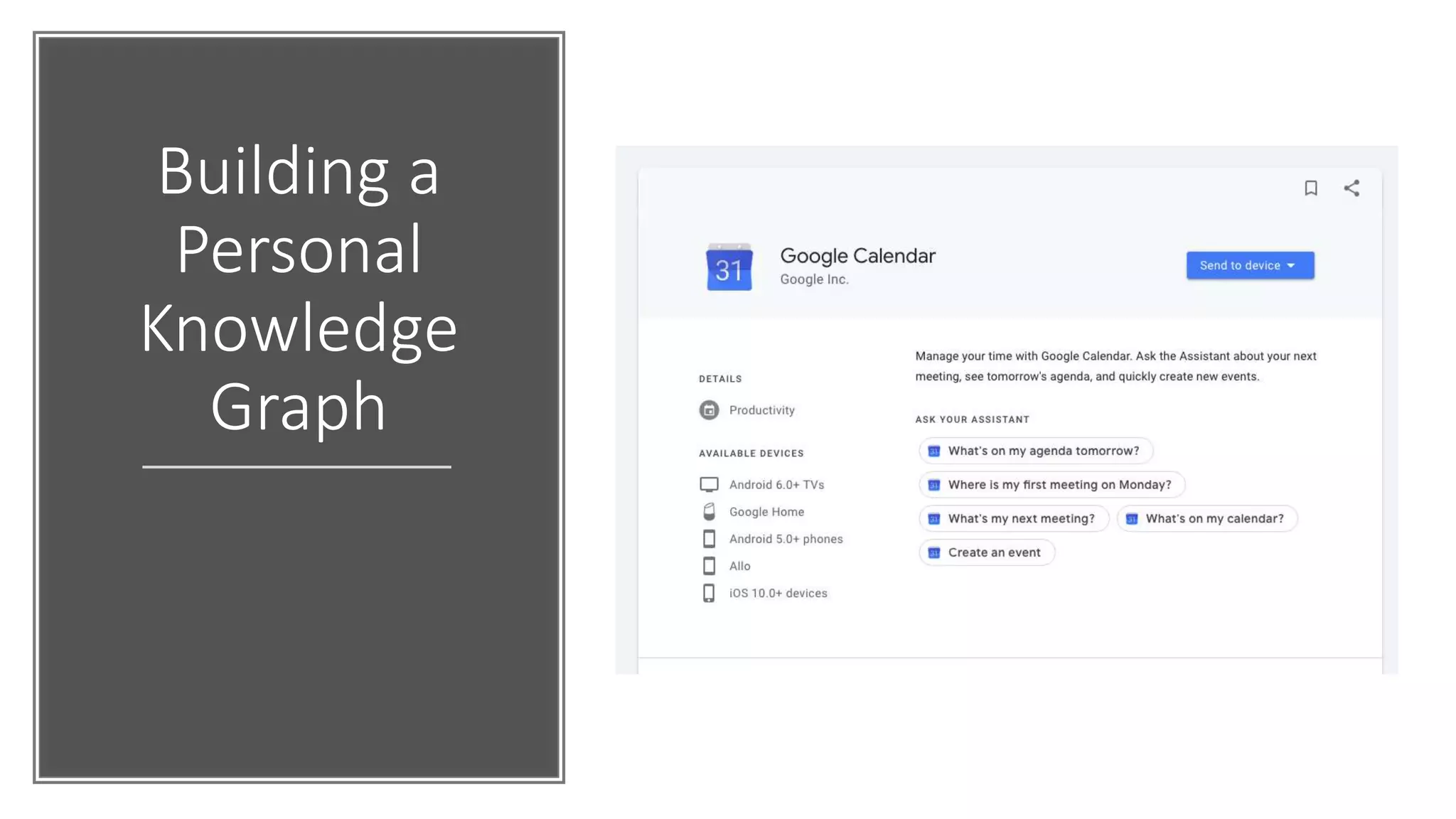 Building a
Personal
Knowledge
Graph
 