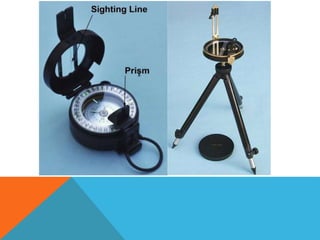 The Uses of Prismatic Compass Components