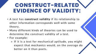 The validity of Assessment.pptx | Standardized Testing | Educational ...