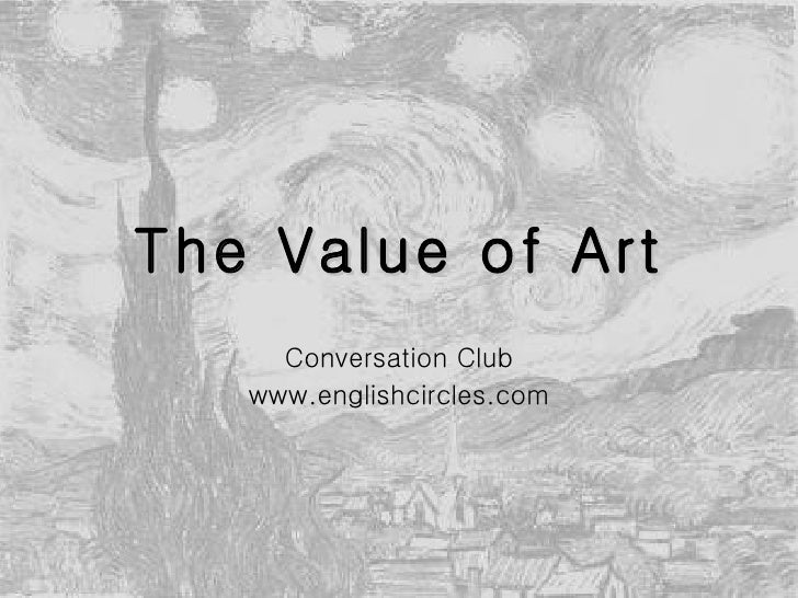 The value of art