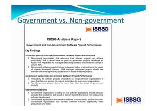 Government vs. Non-government

 