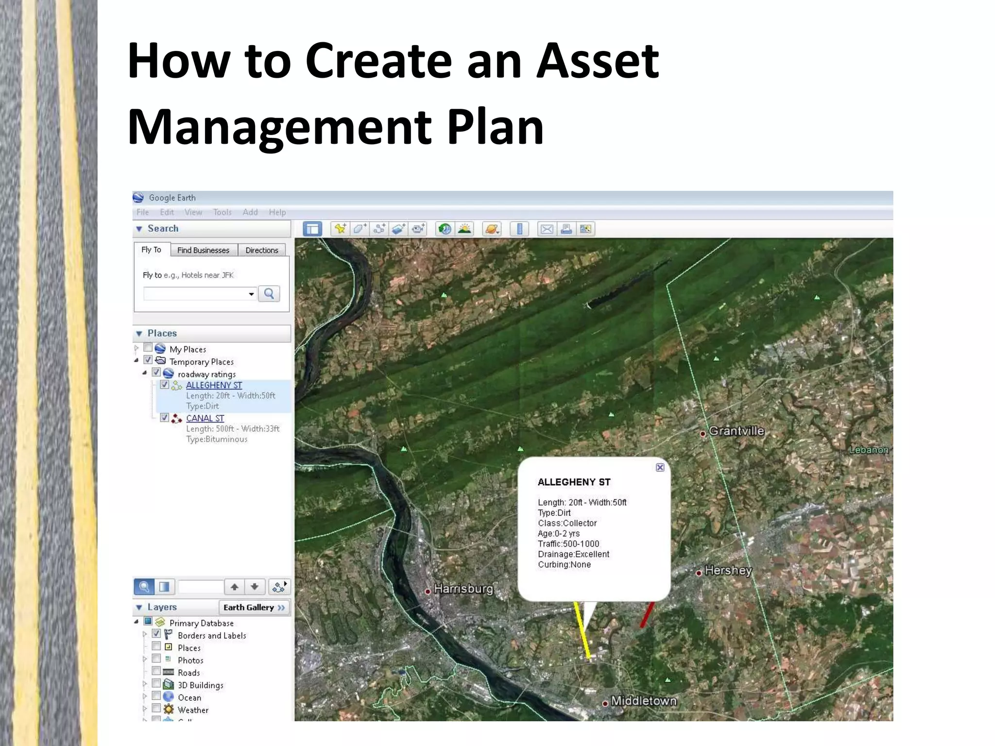 How to Create an Asset
Management Plan
 