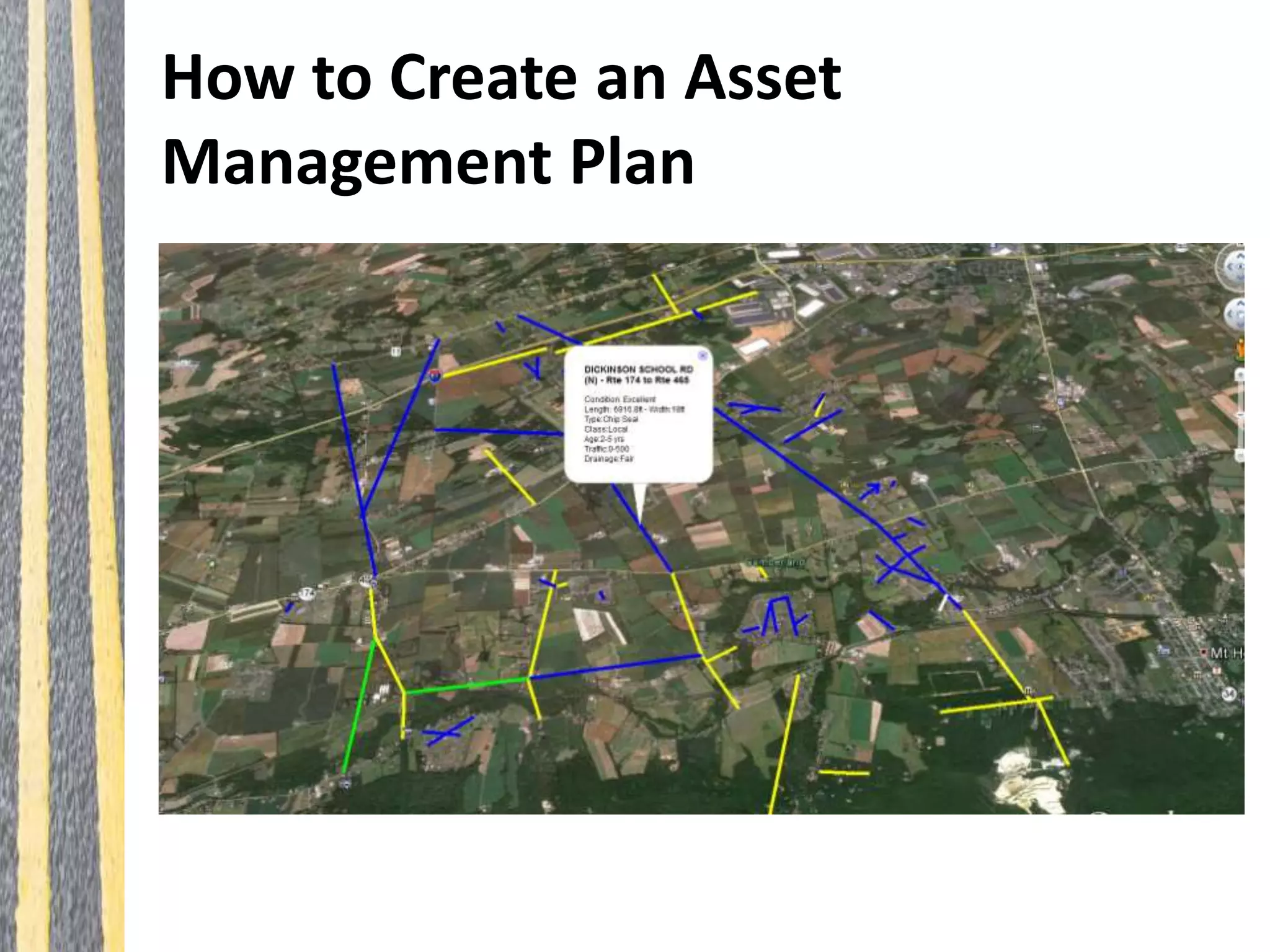 How to Create an Asset
Management Plan
 