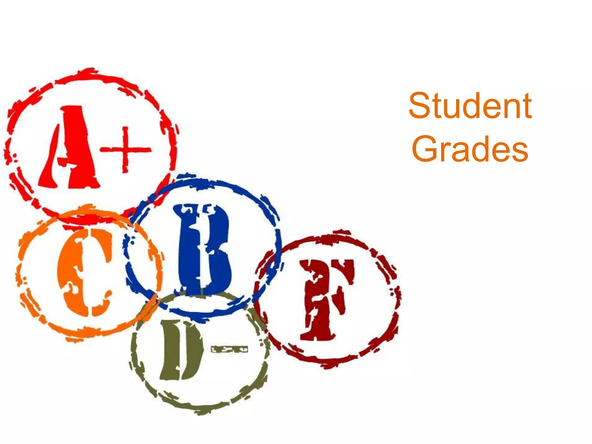 Student
Grades
 