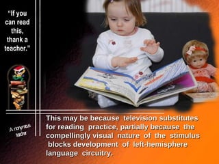 The Value Of Reading | PPS