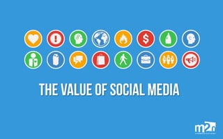 THE VALUE OF SOCIAL MEDIA
 