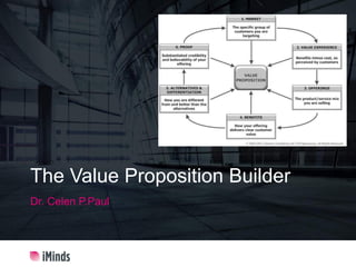 The Value Proposition Builder
Dr. Celen P.Paul
 