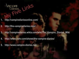 Joseph Morgan, The Vampire Diaries Wiki