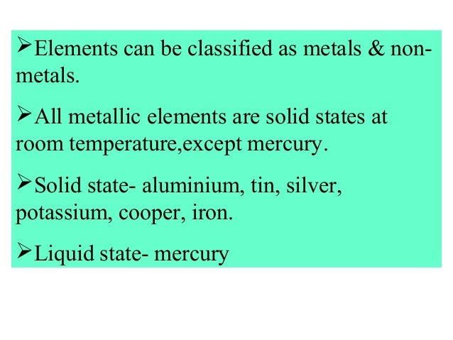 Which Element At Room Temperature Is A Poor Conductor Which Element At Room Temperature Is A Poor Conductor