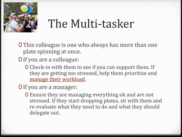The various types of colleagues | PPT