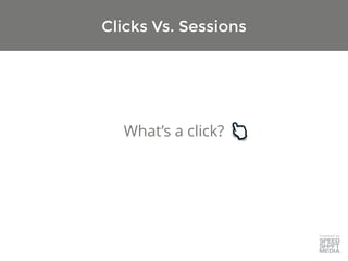 Clicks Vs. Sessions
Trendlines
 