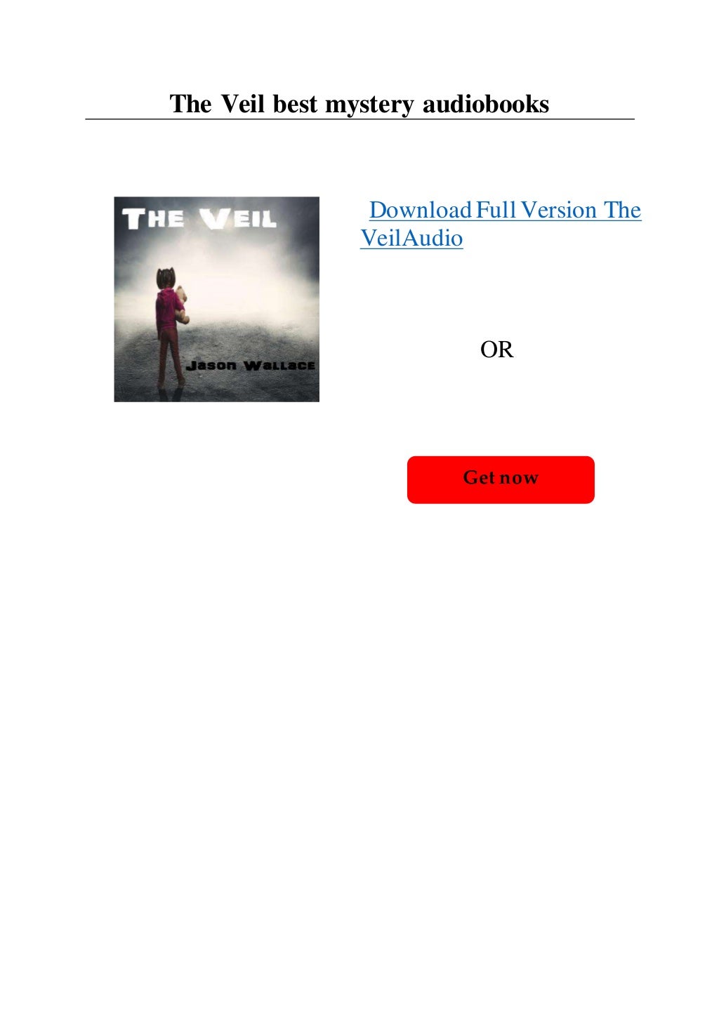 The Veil best mystery audiobooks