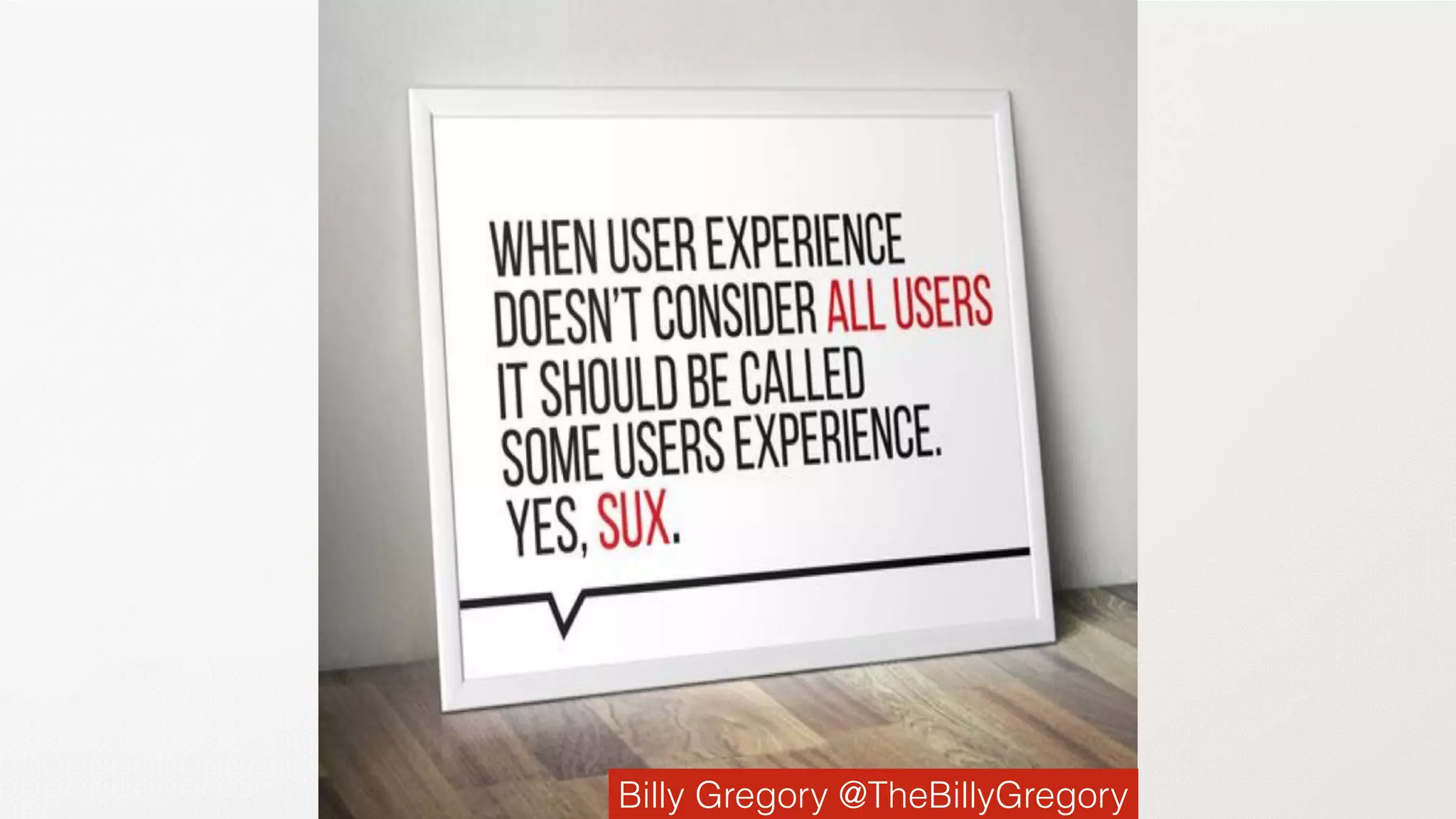 Billy Gregory @TheBillyGregory
 