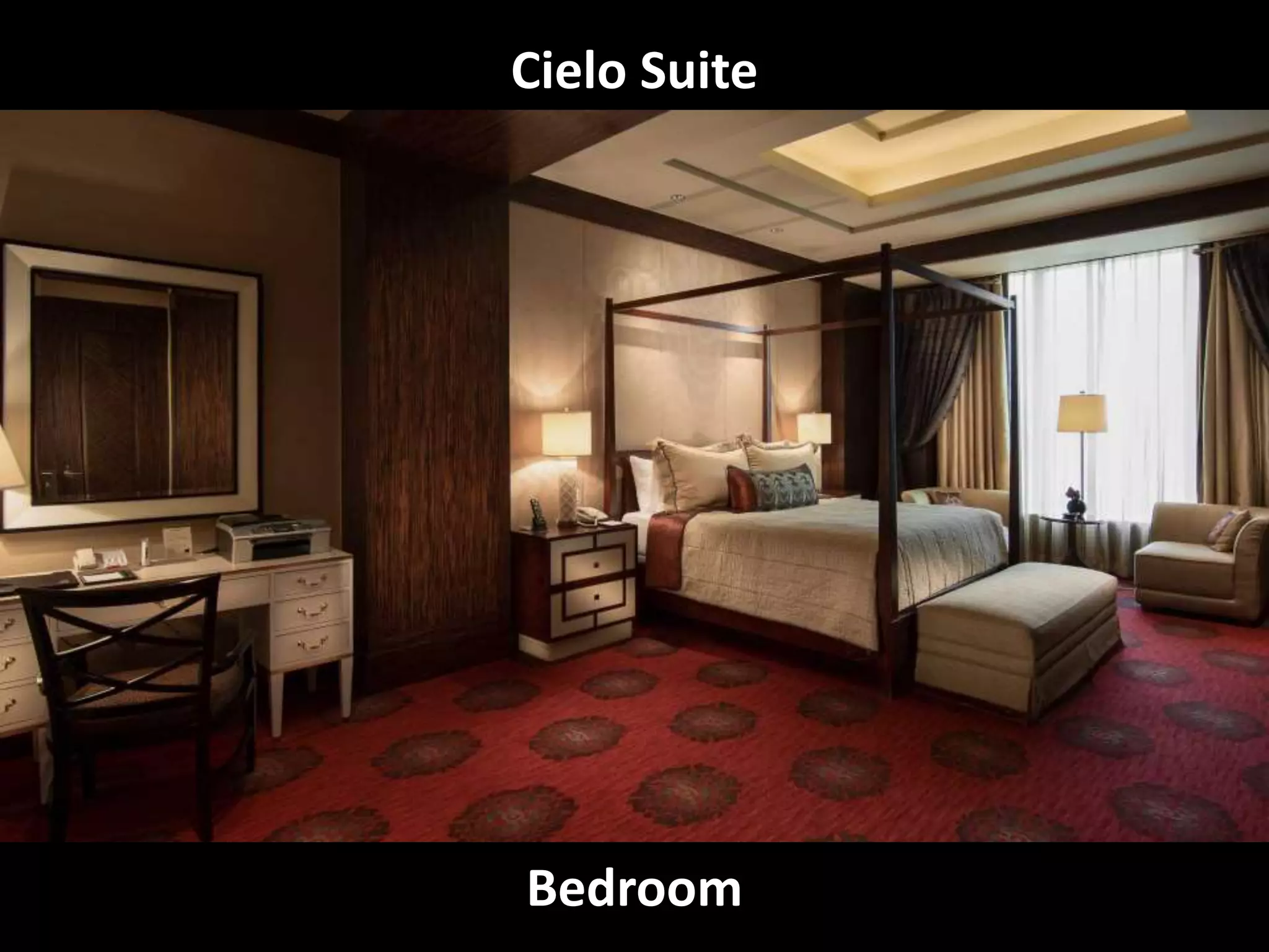 Bedroom
Cielo Suite
 