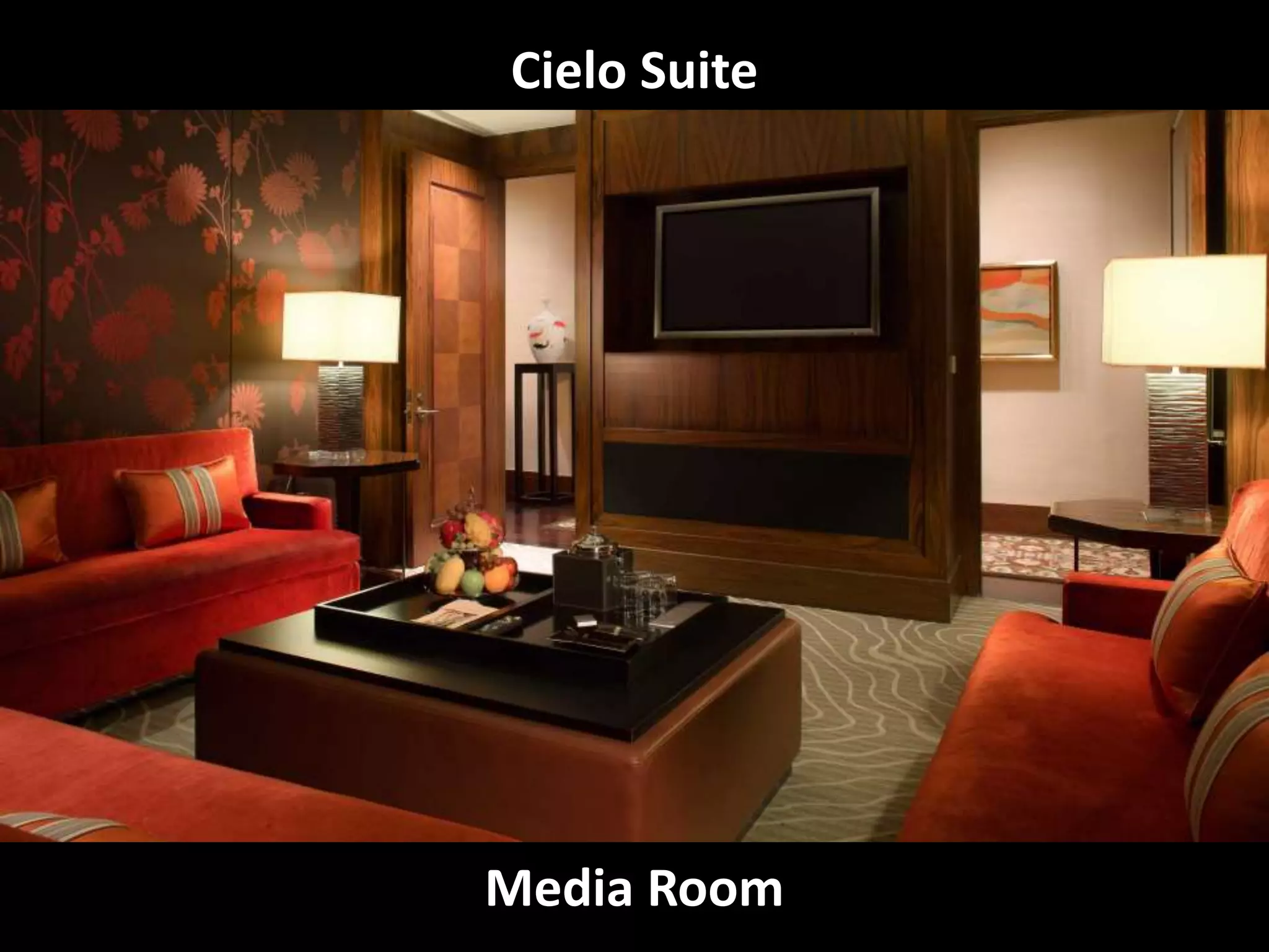 Media Room
Cielo Suite
 