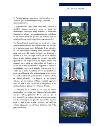 The venus project | PDF