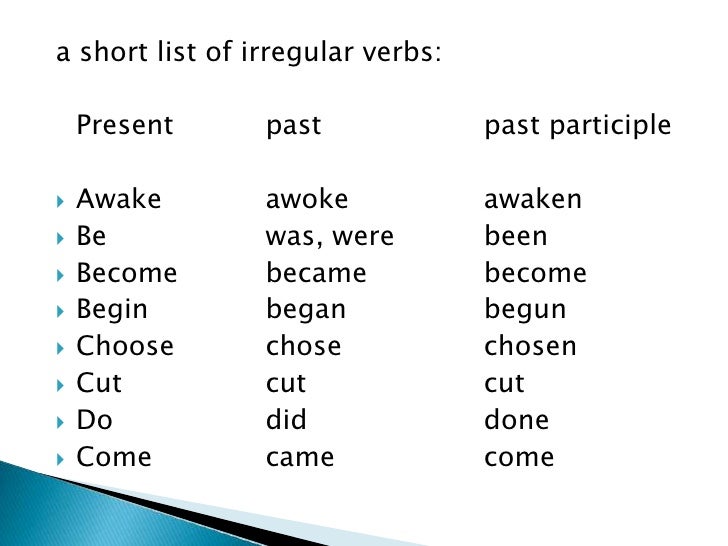 The Verb