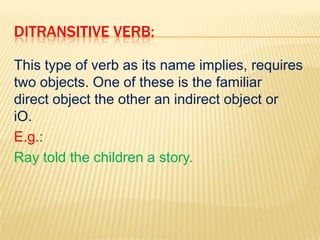 The verb phrase | PPTX