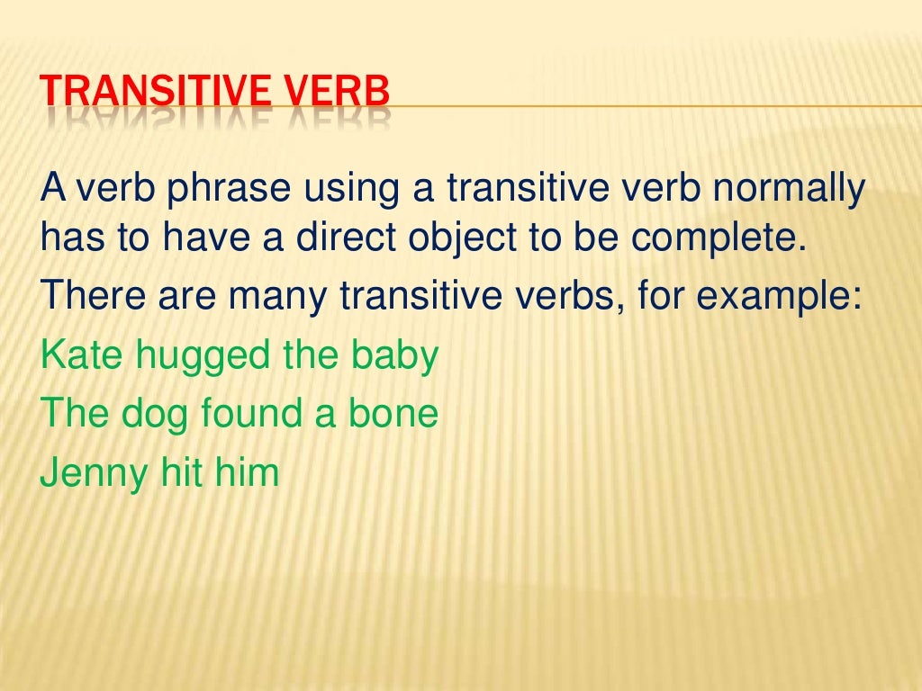 the-verb-phrase