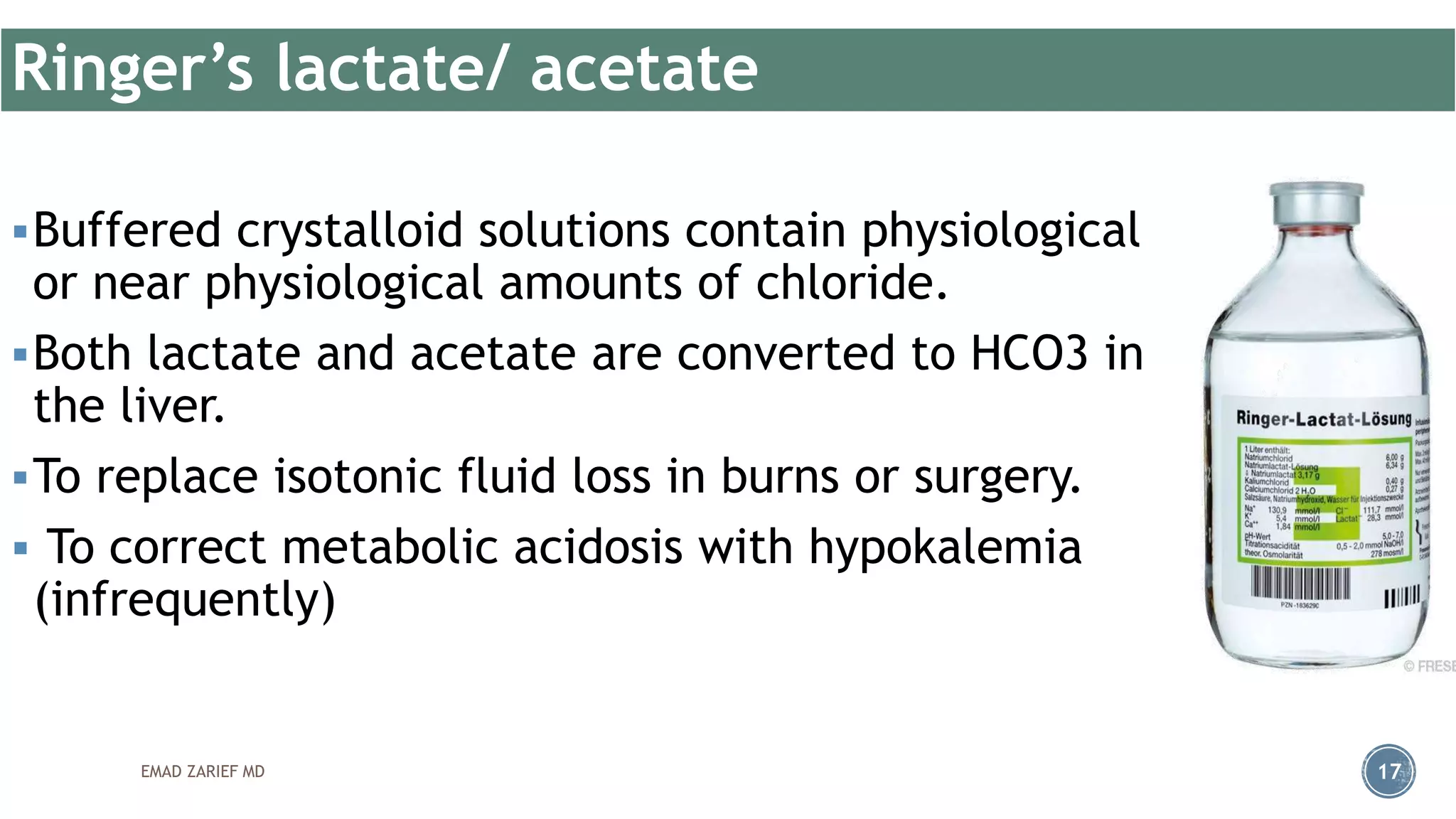 The very basic of iv fluids | PPT